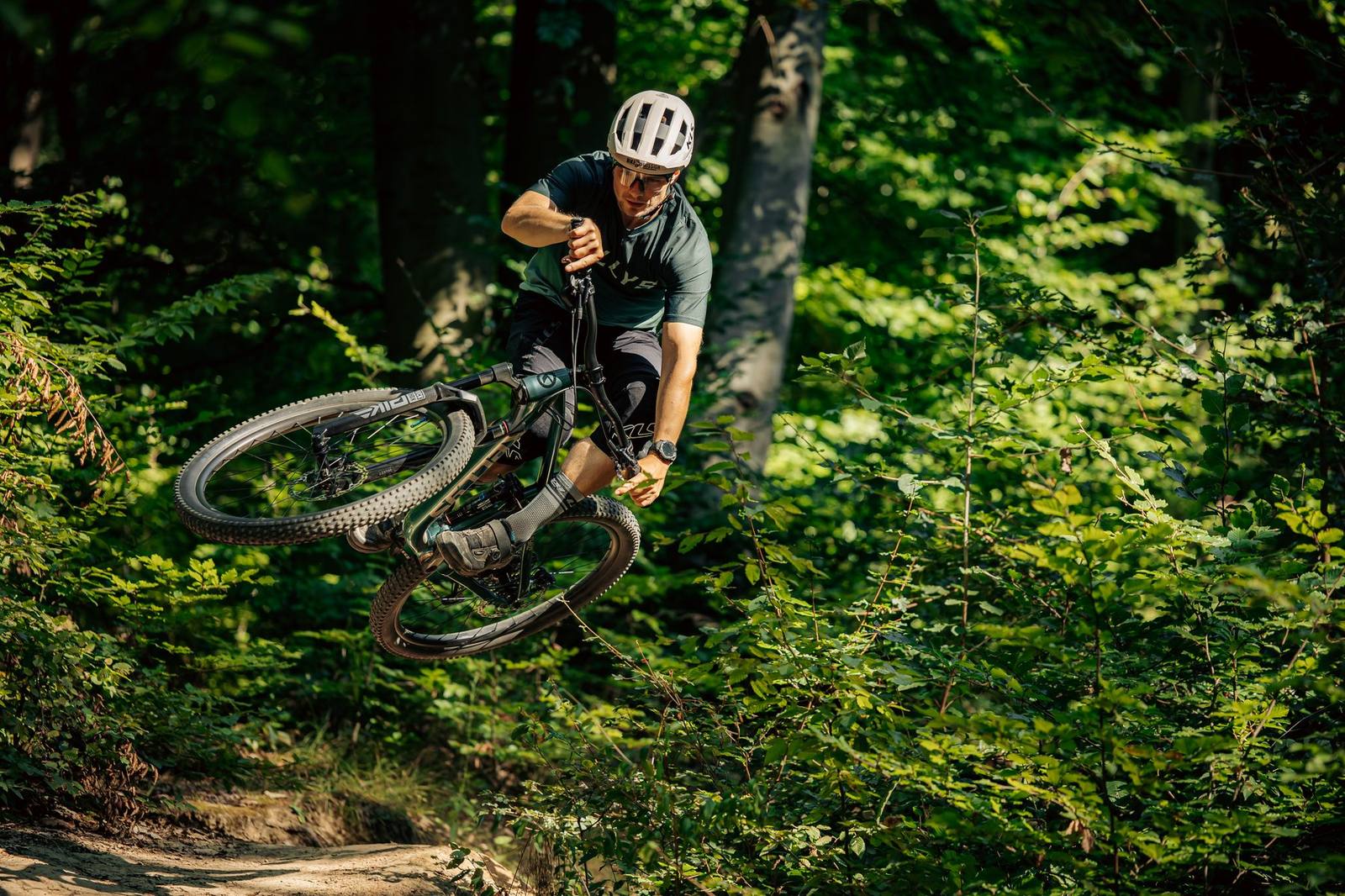 Hand-built MTB trails in the region